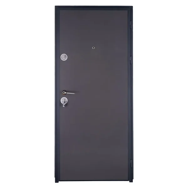 Ușă metalică intrare apartament Ekoplus Modern 00 Antracit - imagine 2