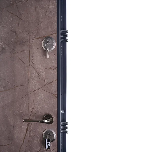 Ușă metalică intrare apartament Ekoplus Modern 00 Marmura - imagine 3