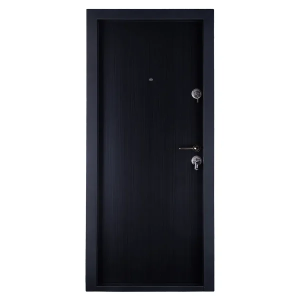 Ușă metalică intrare apartament Ekoplus Modern 00 Negru Perlat