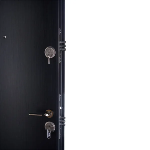 Ușă metalică intrare apartament Ekoplus Modern 00 Negru Perlat - imagine 3