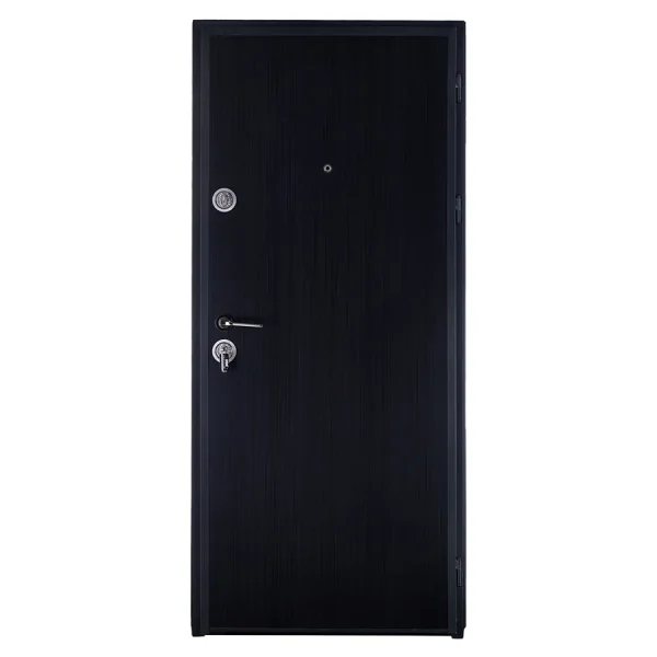Ușă metalică intrare apartament Ekoplus Modern 00 Negru Perlat - imagine 2