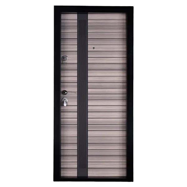 Ușă metalică intrare apartament Ekoplus Modern 1053 Mistic Negru