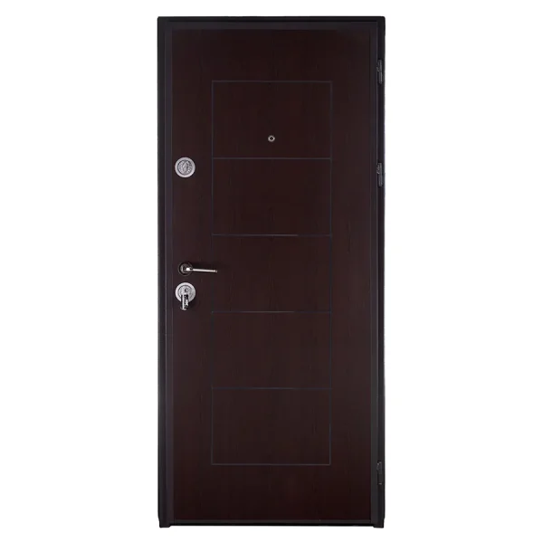 Ușă metalică intrare apartament Ekoplus Modern 131 Wenge - imagine 2