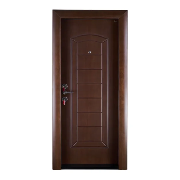 Ușă metalică intrare apartament Elite Plus 154 Nuc