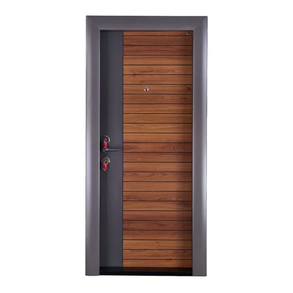 Ușă metalică intrare apartament Elite Plus 260 Nuc Nature