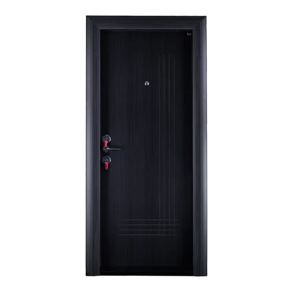Ușă metalică intrare apartament Elite Plus 41 Negru Perlat