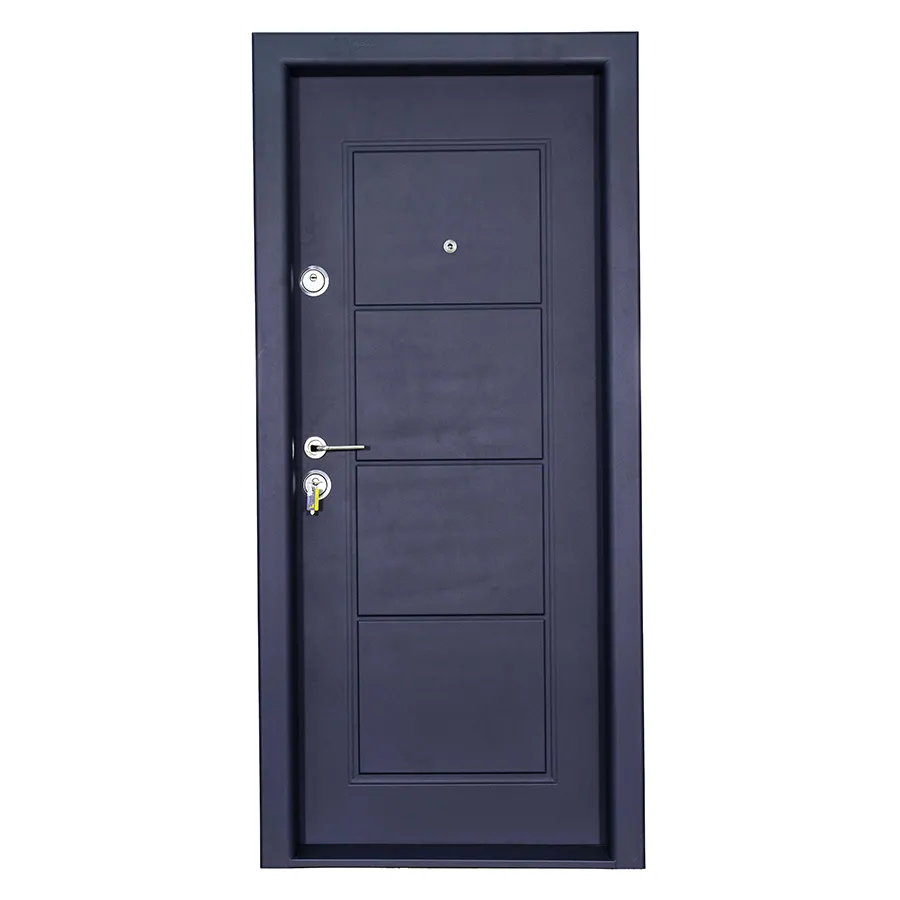 Ușă metalică intrare casă Metal Design 131 Gri Antracit