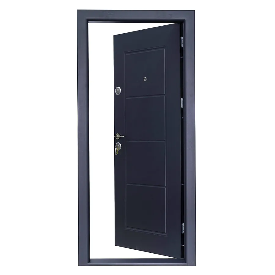 Ușă metalică intrare casă Metal Design 131 Gri Antracit - imagine 2