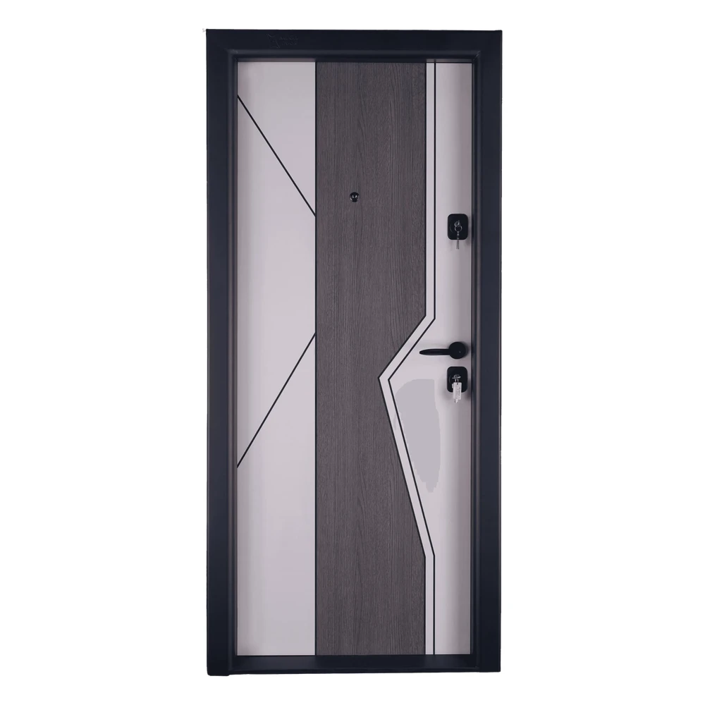 Ușă metalică intrare apartament Prestige Modern 210 Cashmir Stejar Antic