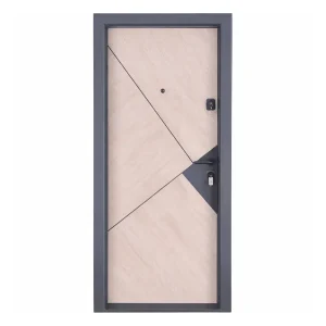 Ușă metalică intrare apartament Prestige Modern 336 Arțar Negru