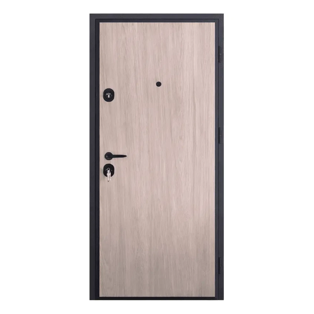 Ușă metalică intrare apartament Prestige Modern 336 Arțar Negru - imagine 2