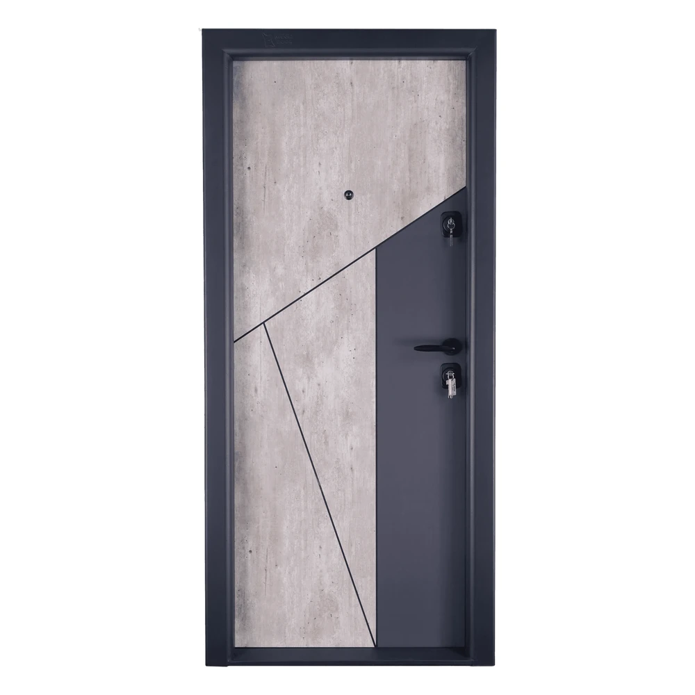 Ușă metalică intrare apartament Prestige Modern 507 Salda Antracit