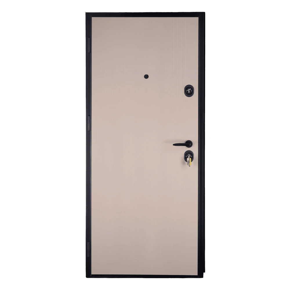 Ușă metalică intrare apartament Prestige Modern 514 Crem - imagine 2
